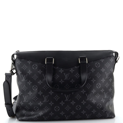 Explorer Briefcase Monogram Eclipse Canvas