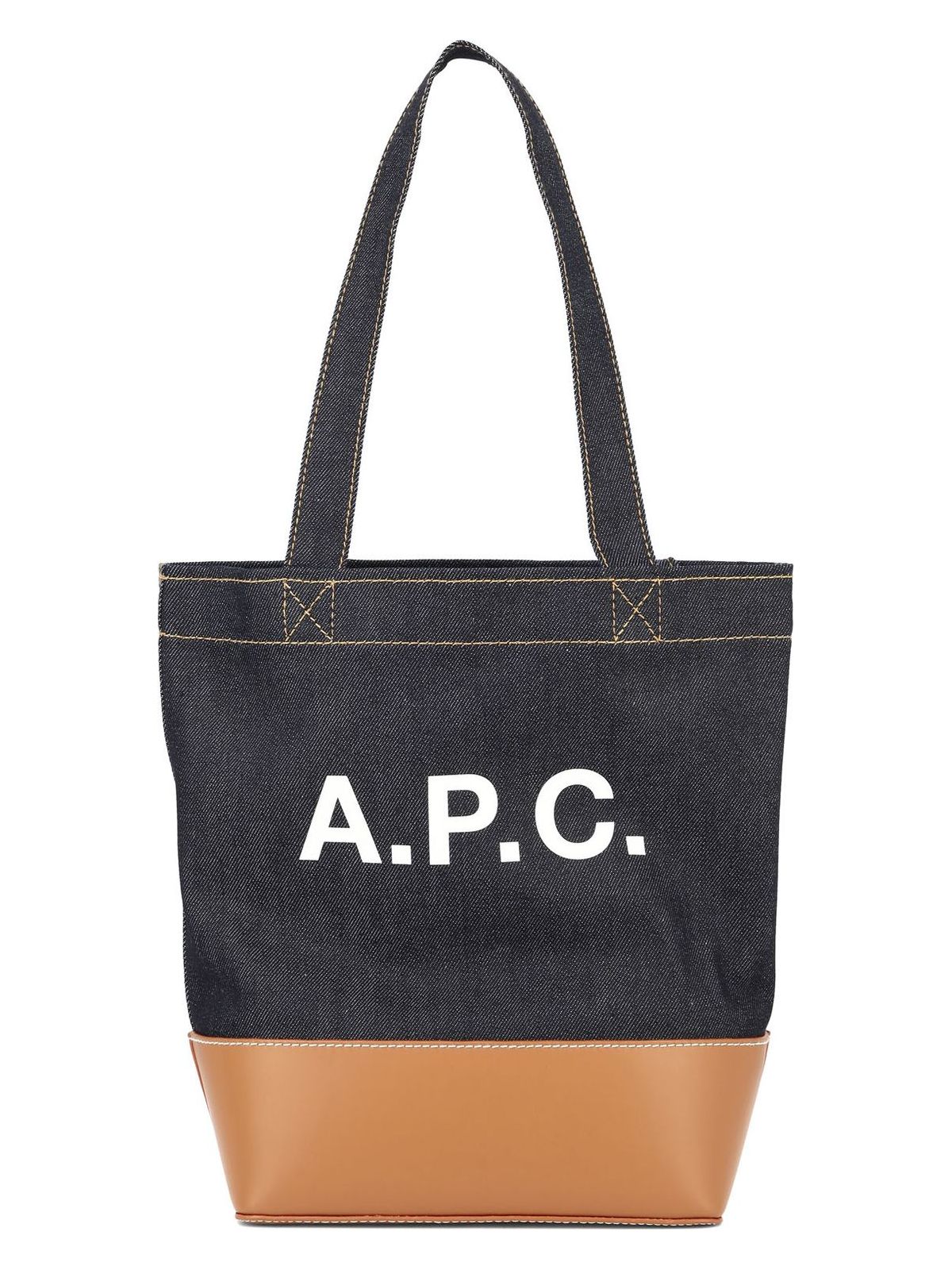 A.p.c. Men's Axel Tote Bag in Blue | CODDP Color M61568CAF
