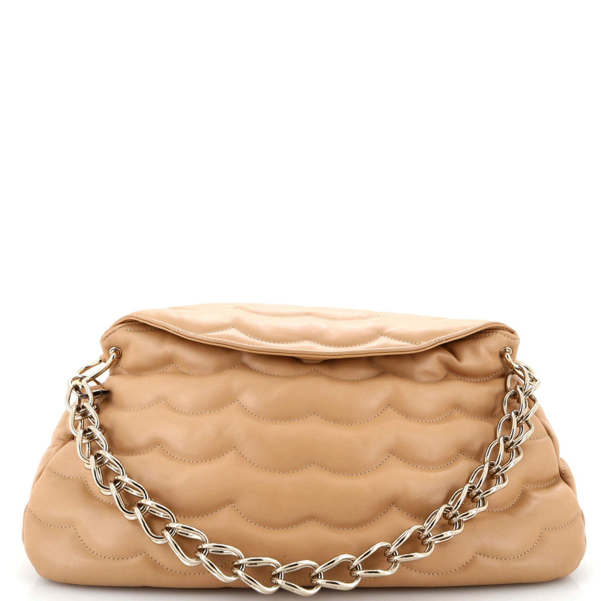 Chloe CHLOE Juana Chain Bag Quilted Leather Medium