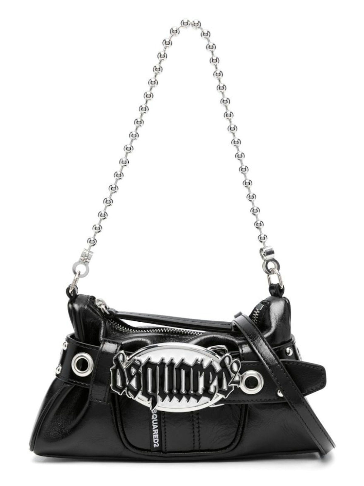 Dsquared2 Women's Denim Shoulder Bag in Black | Size UNI | CLW0031