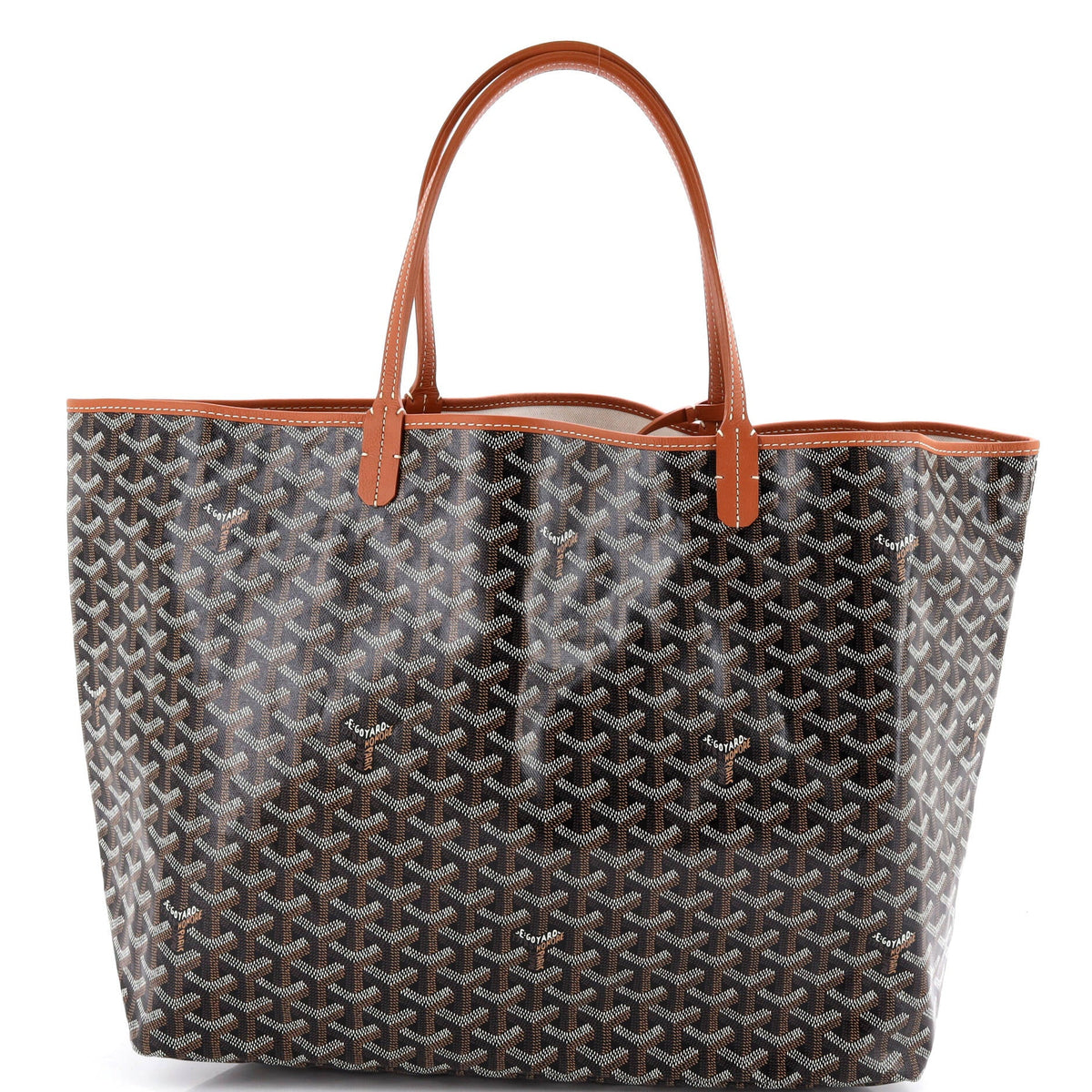 Goyard GOYARD Saint Louis Tote Coated Canvas GM