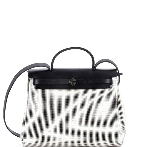 Herbag Zip Criss Viking Toile and Leather 31