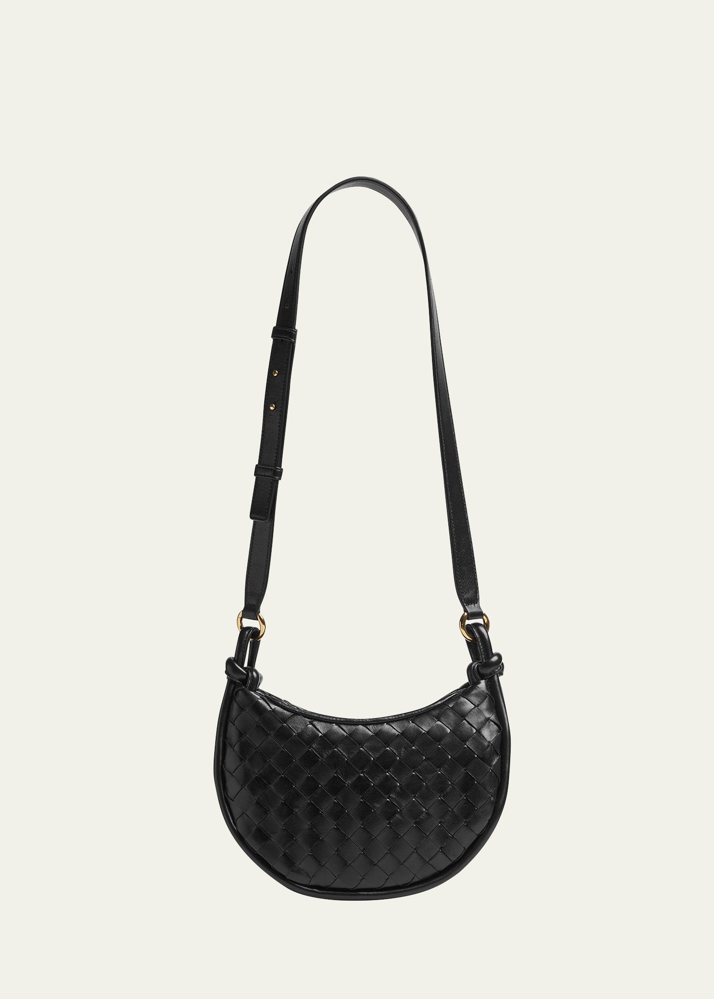 Bottega Veneta Gemelli – Schultertasche aus Leder mit mehreren Taschen