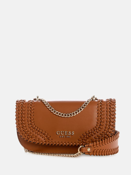 Tatum Whipstitched Convertible Crossbody