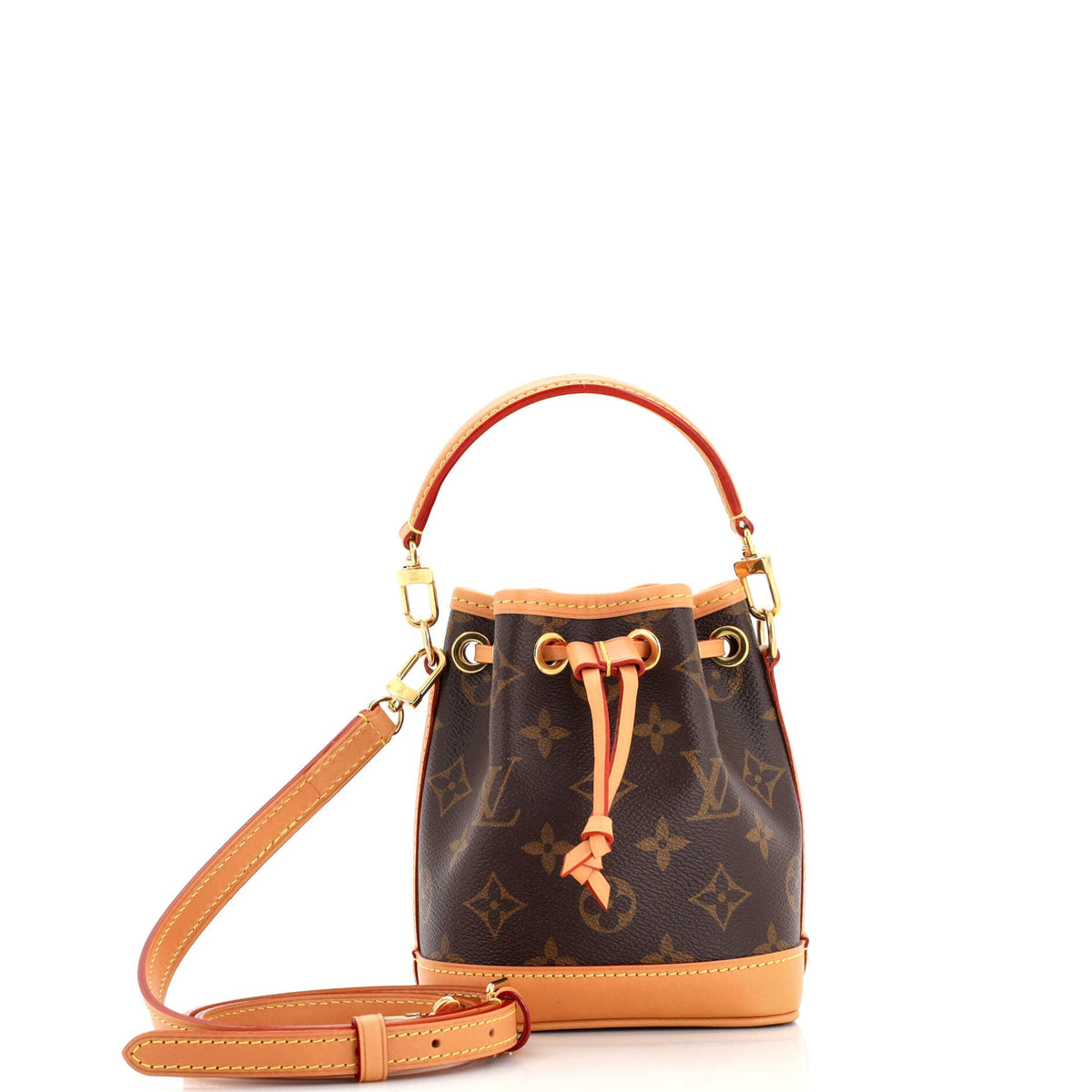 Louis Vuitton Noe NM Handbag Monogram Canvas Nano