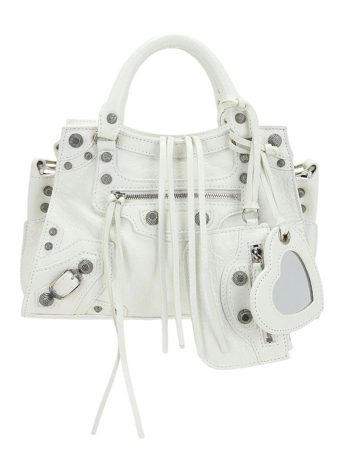 Balenciaga Women's Neo Cagole Xs Handbag in White | 700940210B0
