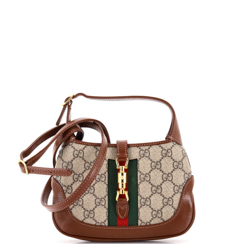GUCCI Jackie 1961 Hobo GG Coated Canvas Mini