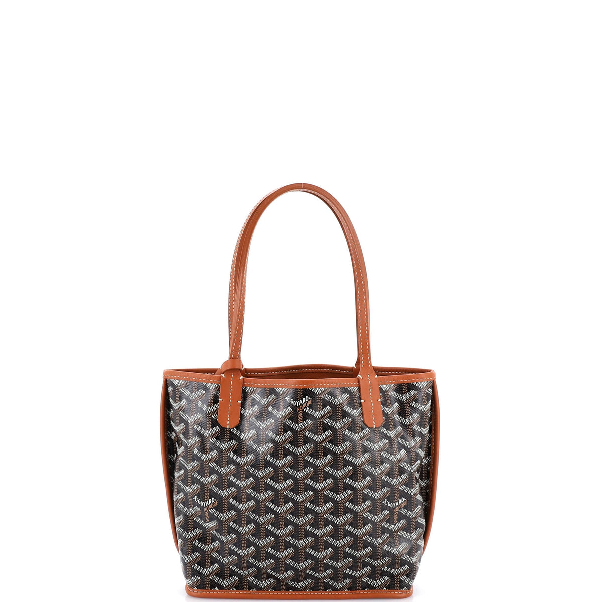 Goyard GOYARD Anjou Reversible Tote Coated Canvas Mini