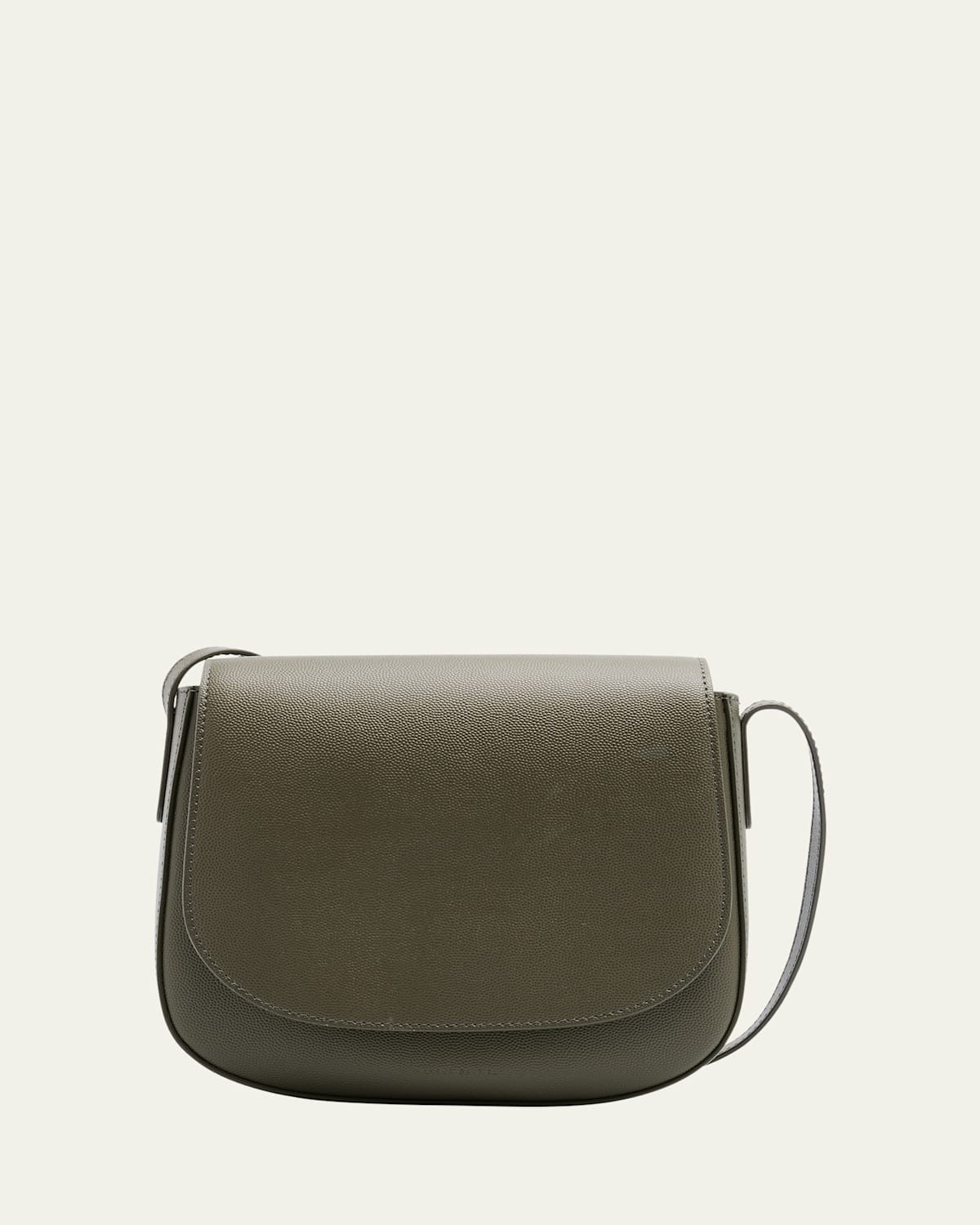 Mansur Gavriel Classic Flap Leather Crossbody Bag