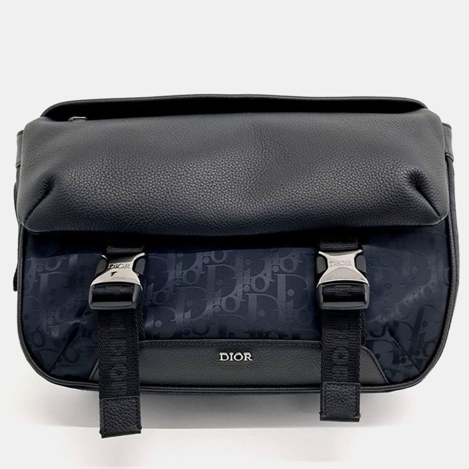 Dior Messenger-Tasche Explorer aus Canvas in Marineblau/Blau und Schwarz