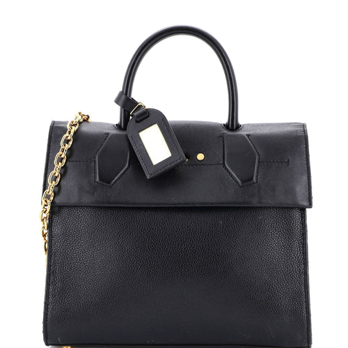 City Steamer One Handle Bag Leather