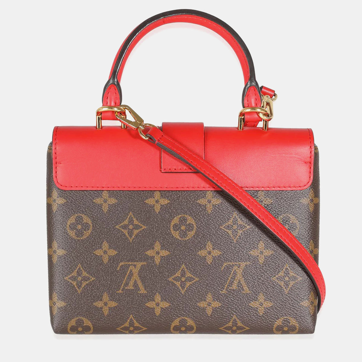 Louis Vuitton Monogram Canvas Locky BB Top Handle Bag