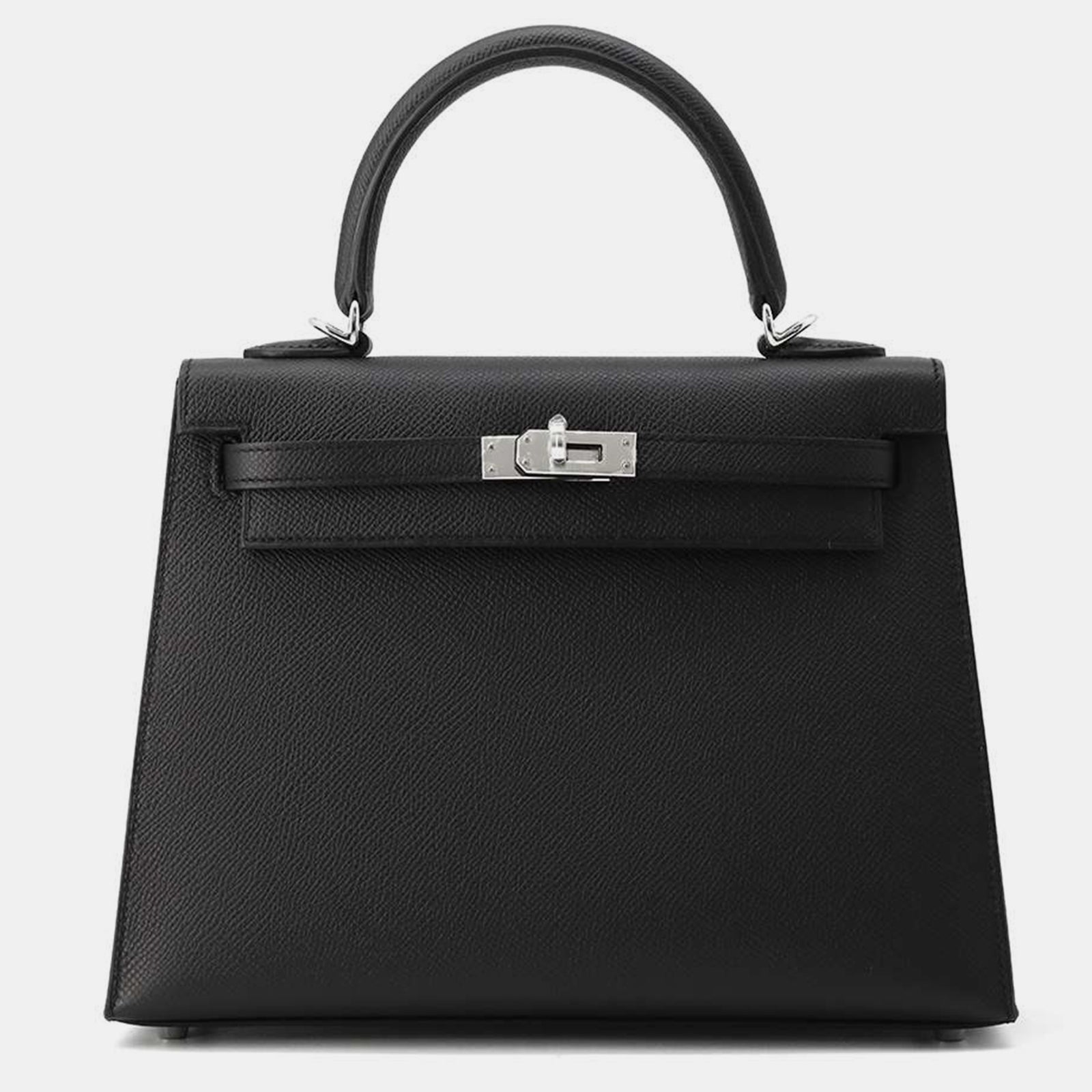 Herm?s Sac Kelly Sellier Epsom noir taille 25