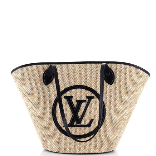 Saint Jacques NM Handbag Raffia and Leather