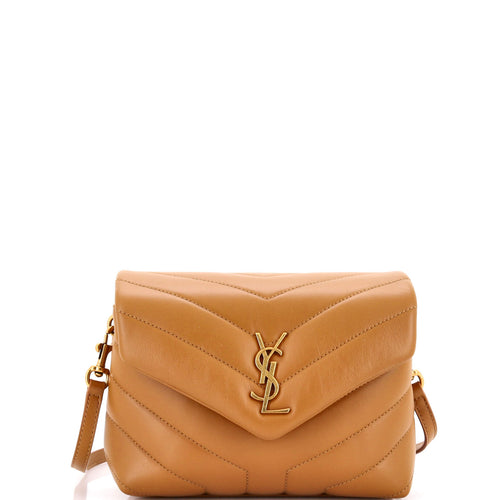 Loulou Shoulder Bag Matelasse Chevron Leather Toy