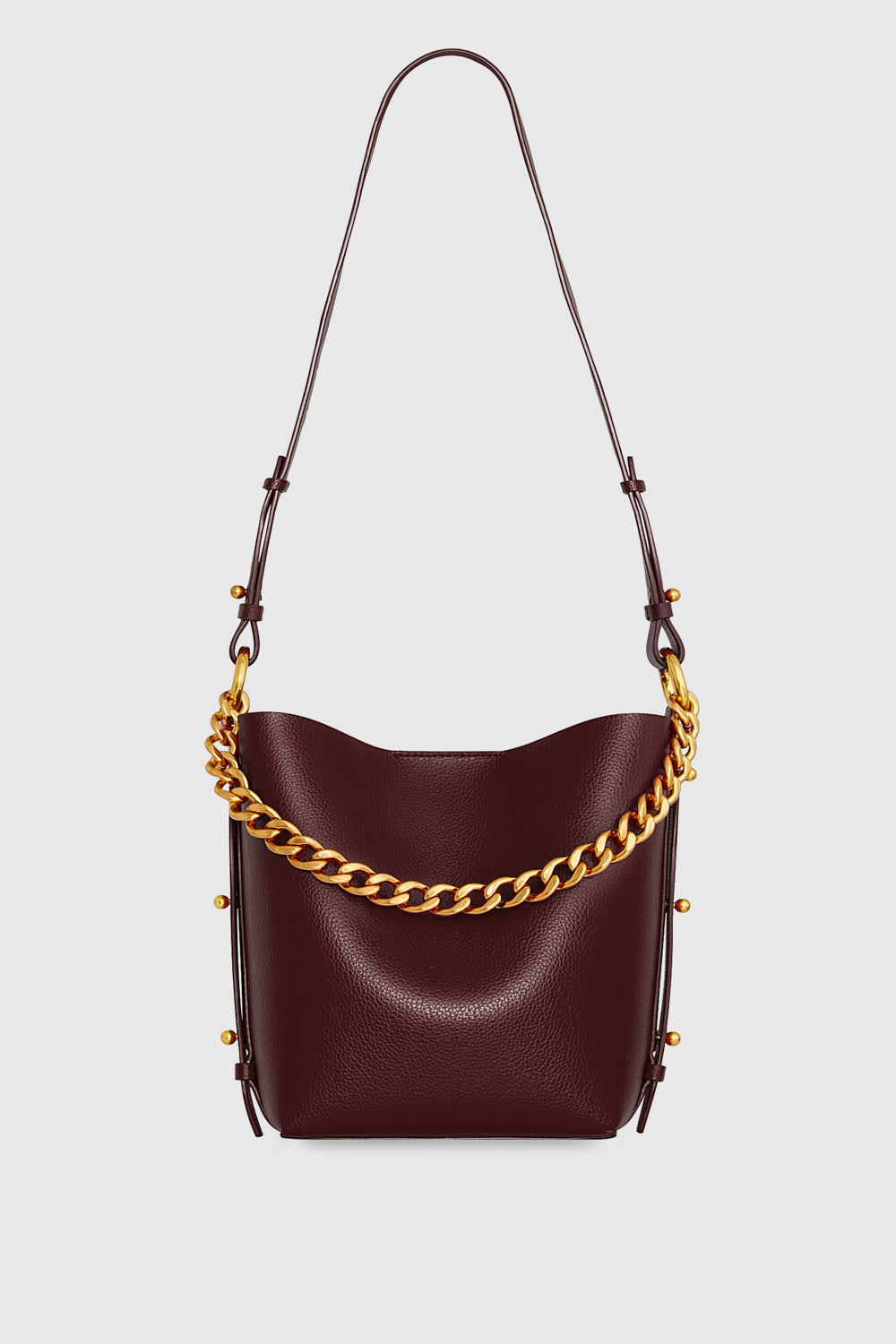 Rebecca Minkoff Kate Large Bucket Bag In Port