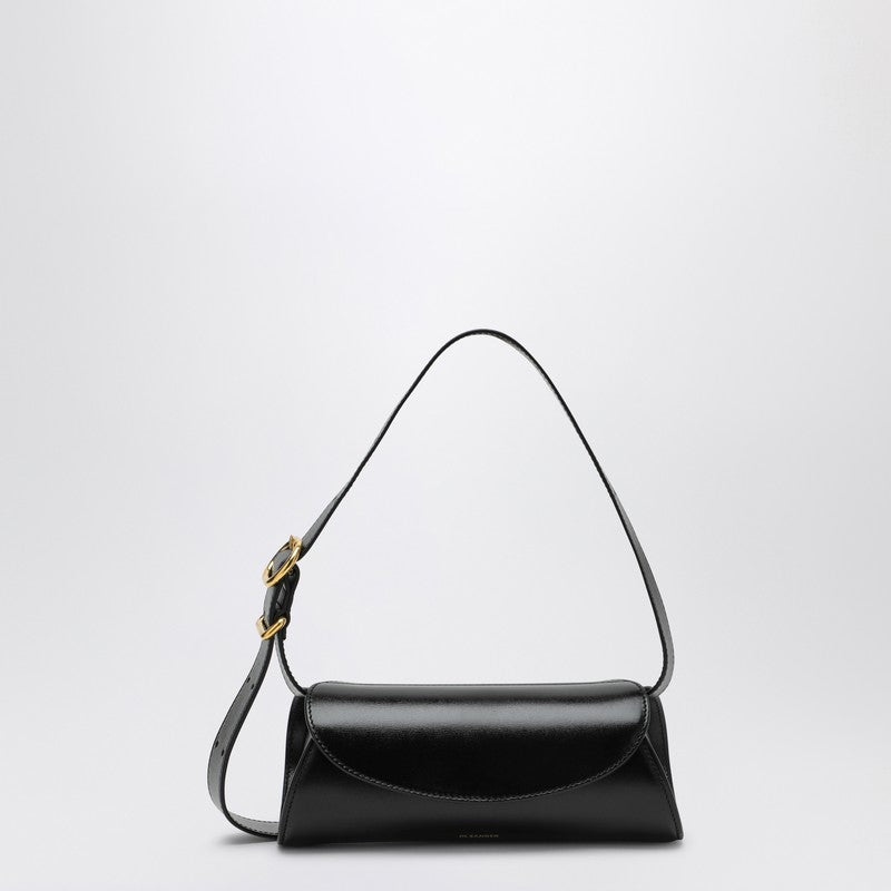 Jil Sander Mini Black Cannolo Bag