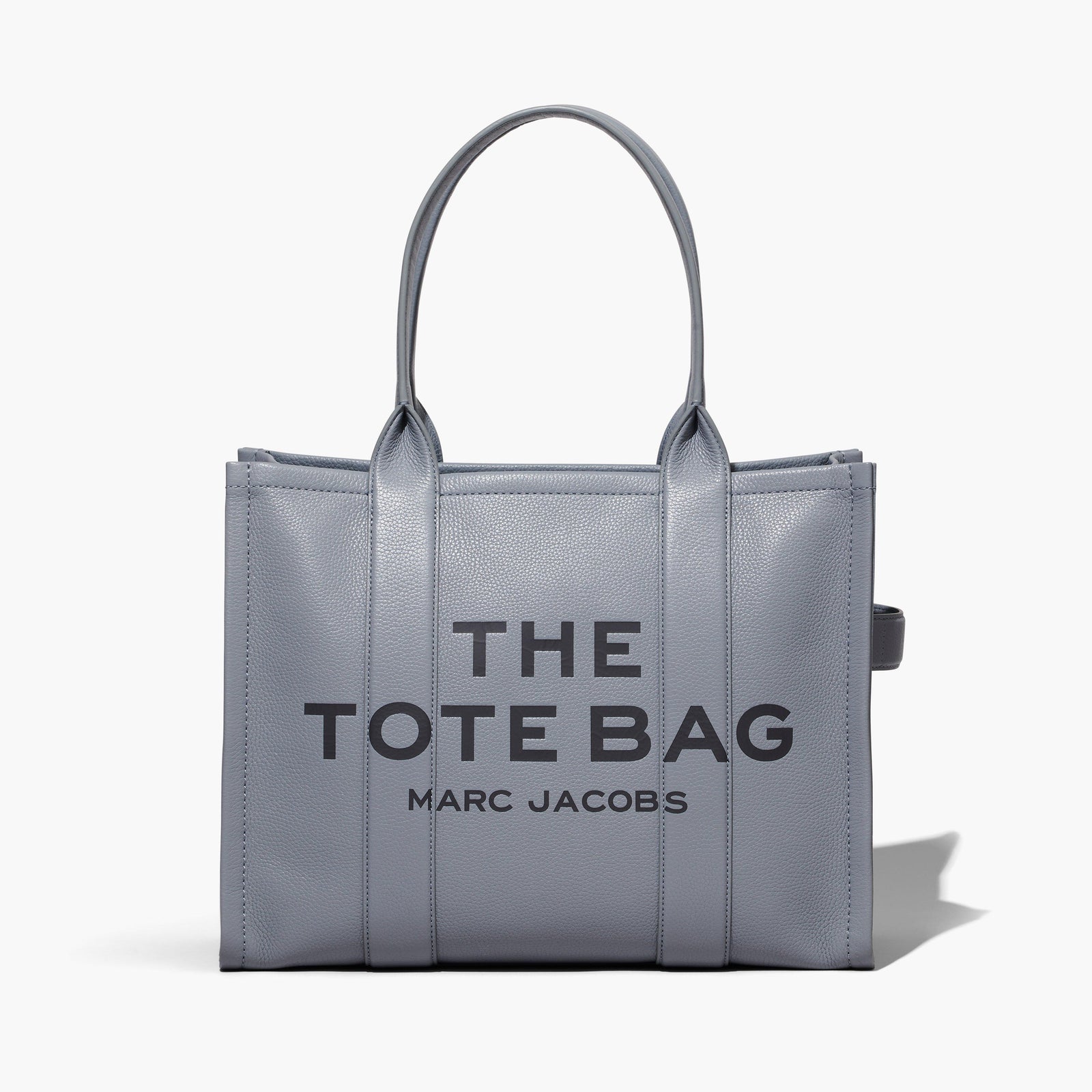 Marc Jacobs The Leather Large Tote Bag in Wolf Grey