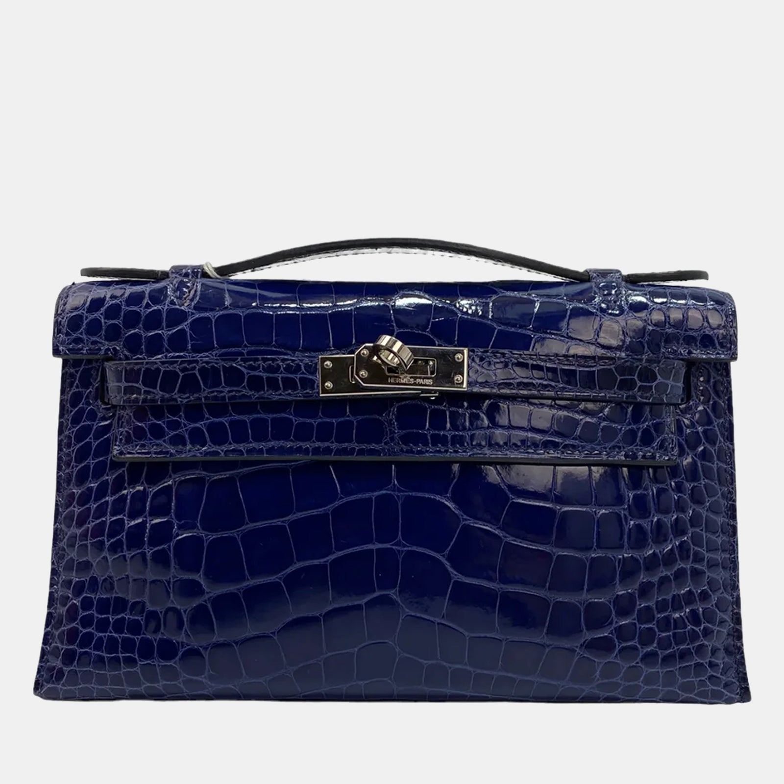 Herm?s Pochette Kelly en alligator