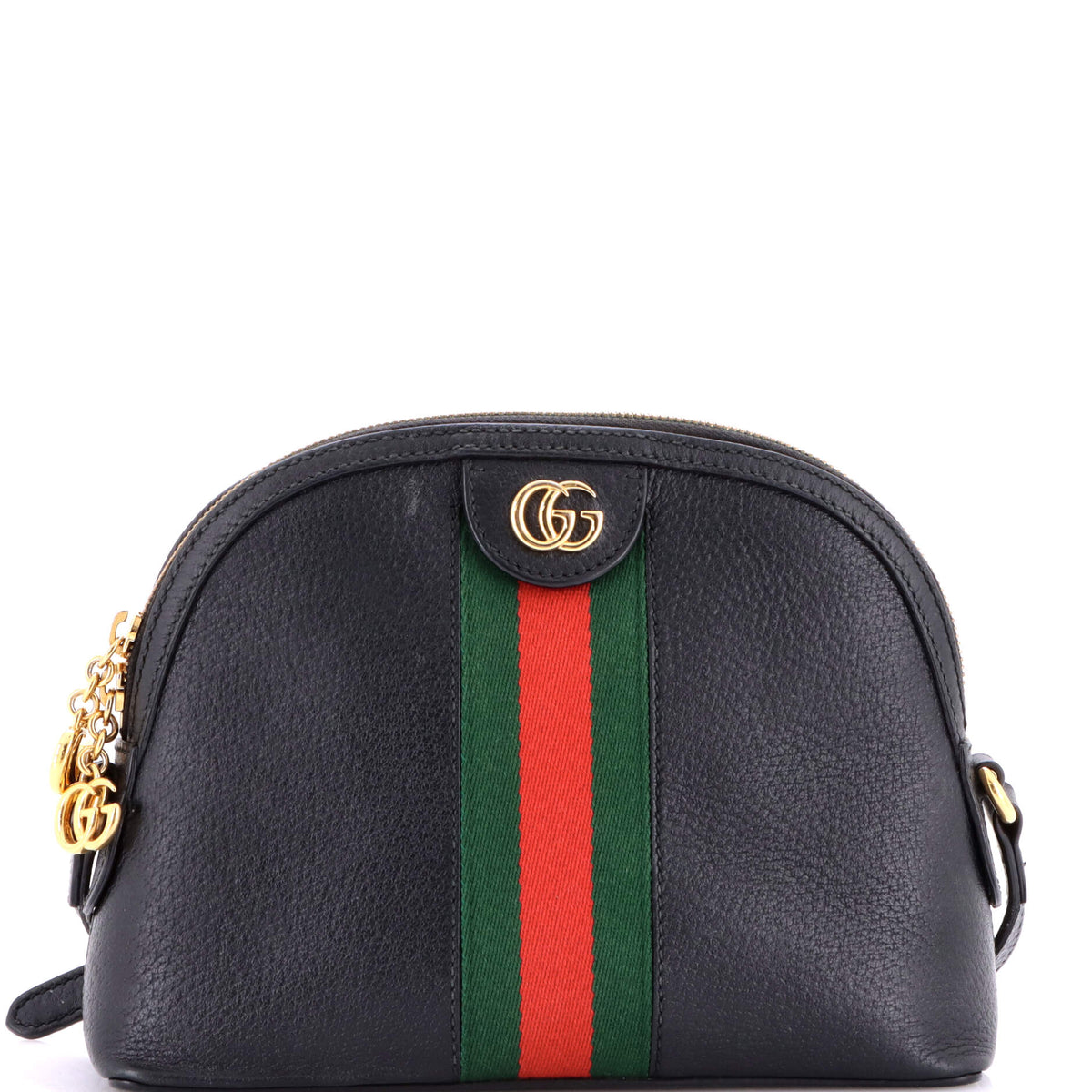 Gucci GUCCI Ophidia Dome Shoulder Bag Leather Small