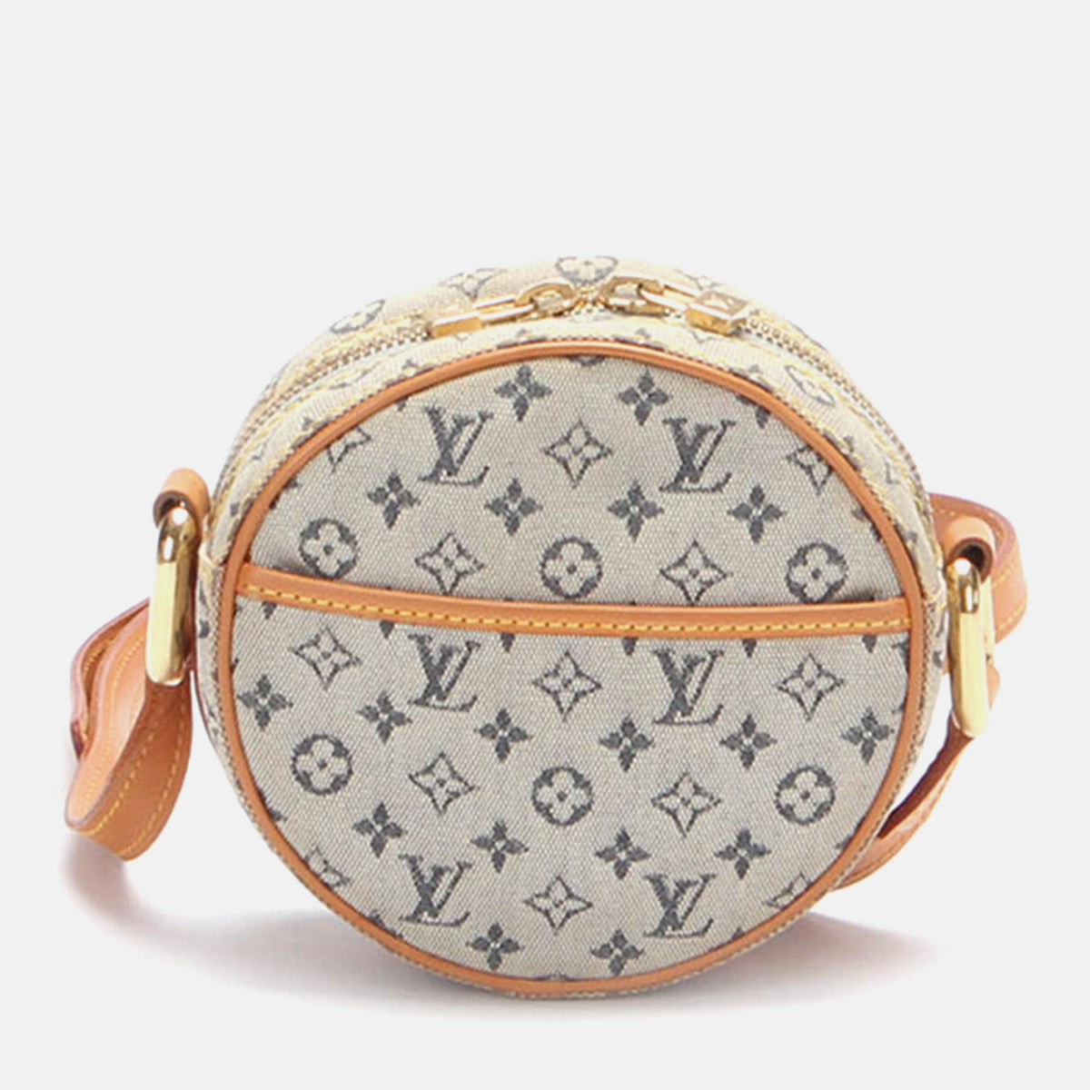Louis Vuitton Grey Canvas Mini Lin Jeanne PM Bag