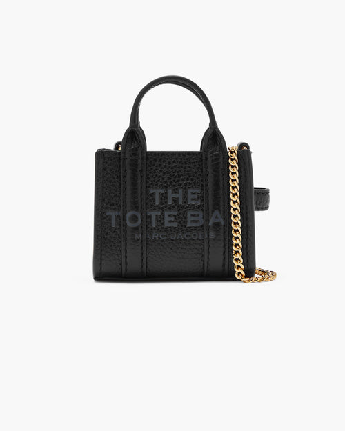 The Nano Tote Crossbody Bag in Black