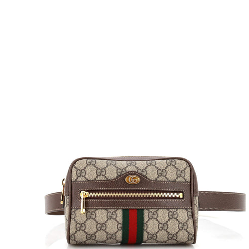 GUCCI Ophidia Belt Bag GG Coated Canvas Small