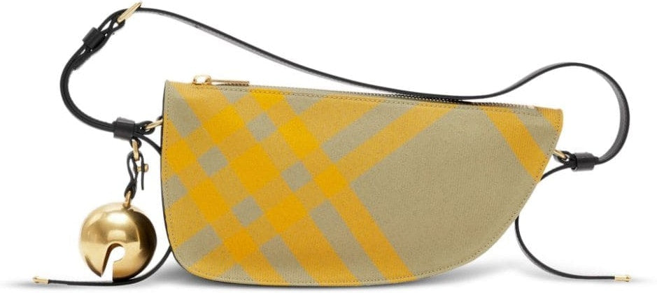 Burberry Women's Mini Shield Sling Bag in Yellow | 8079160