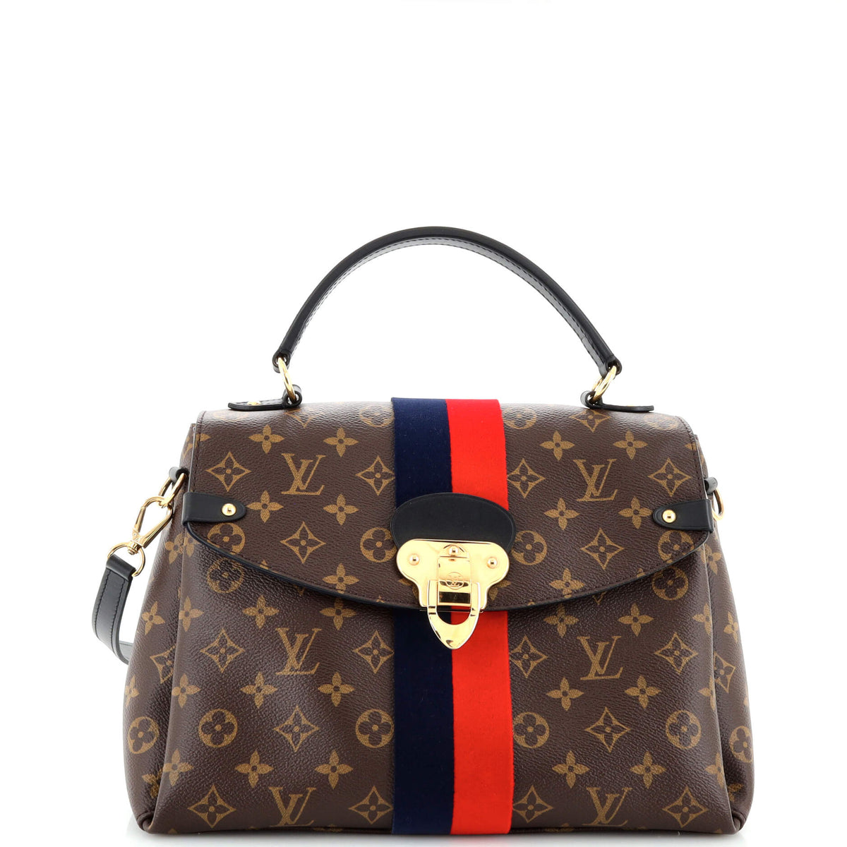 Louis Vuitton Georges Handbag Monogram Canvas MM