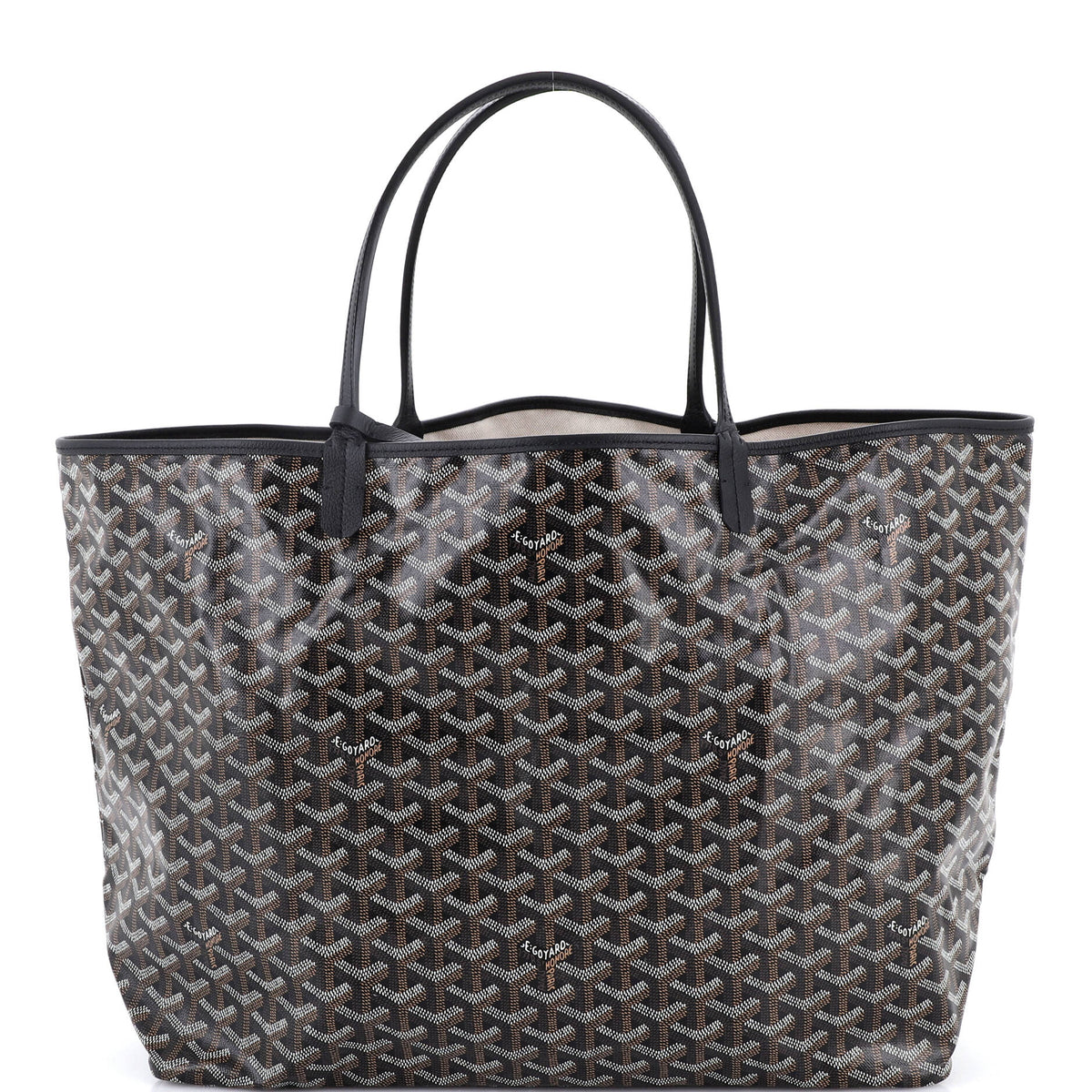 Goyard GOYARD Saint Louis Tote Coated Canvas GM