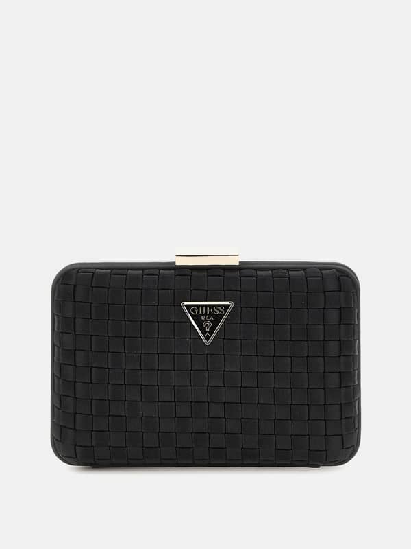 Guess Clutch aus gewebtem Twiller