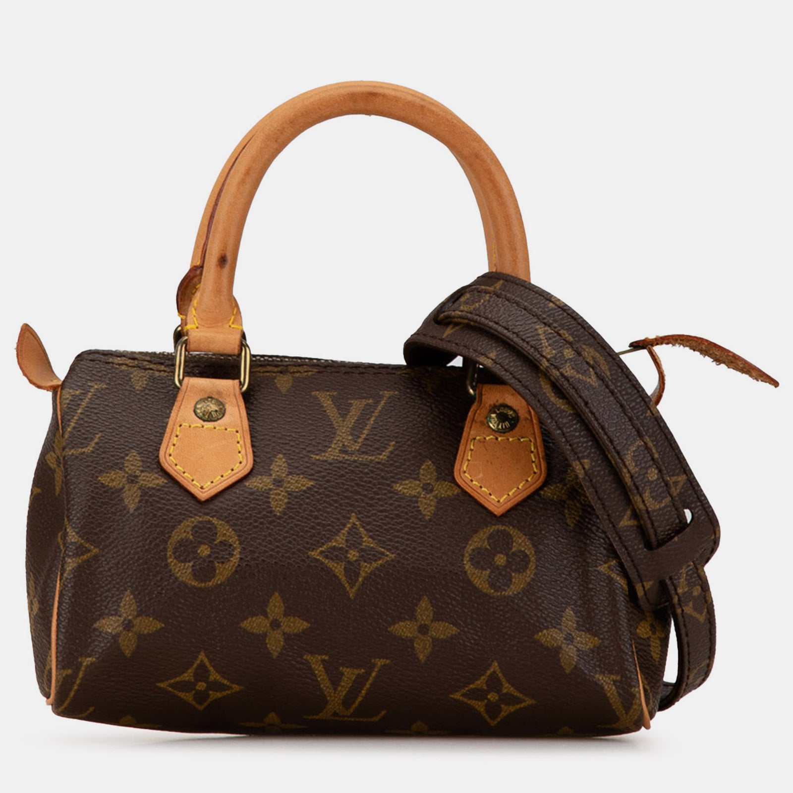 Louis Vuitton Monogram Nano Speedy Bandouliere