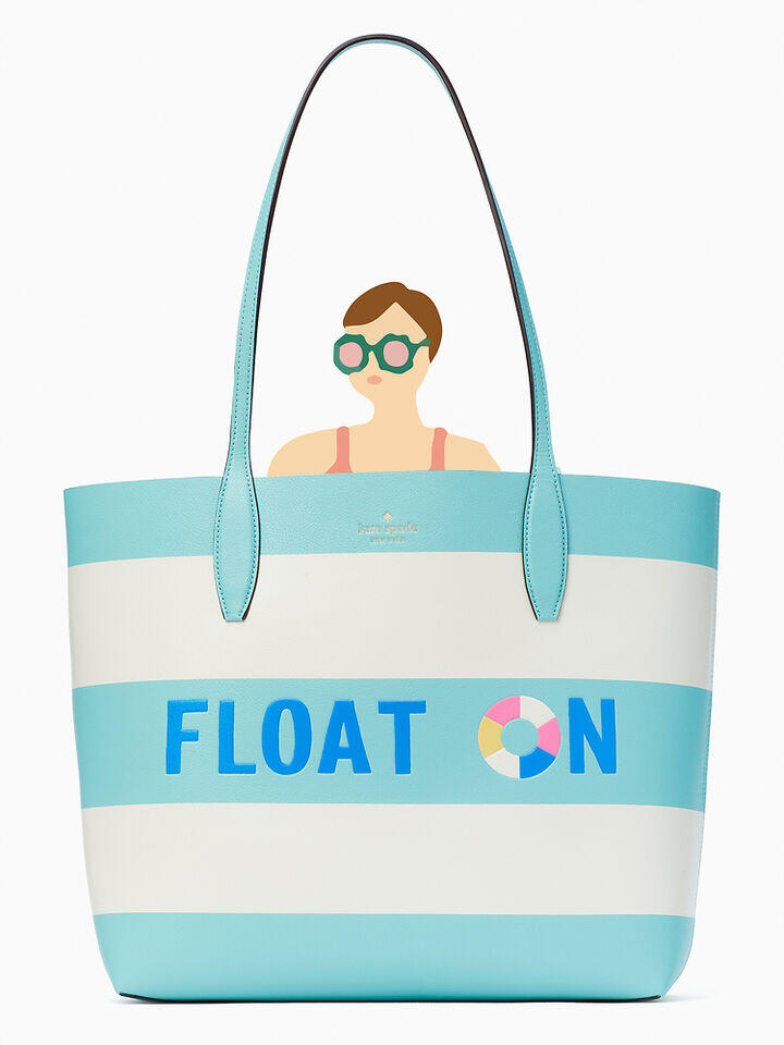 Kate Spade Au pool float tote bag