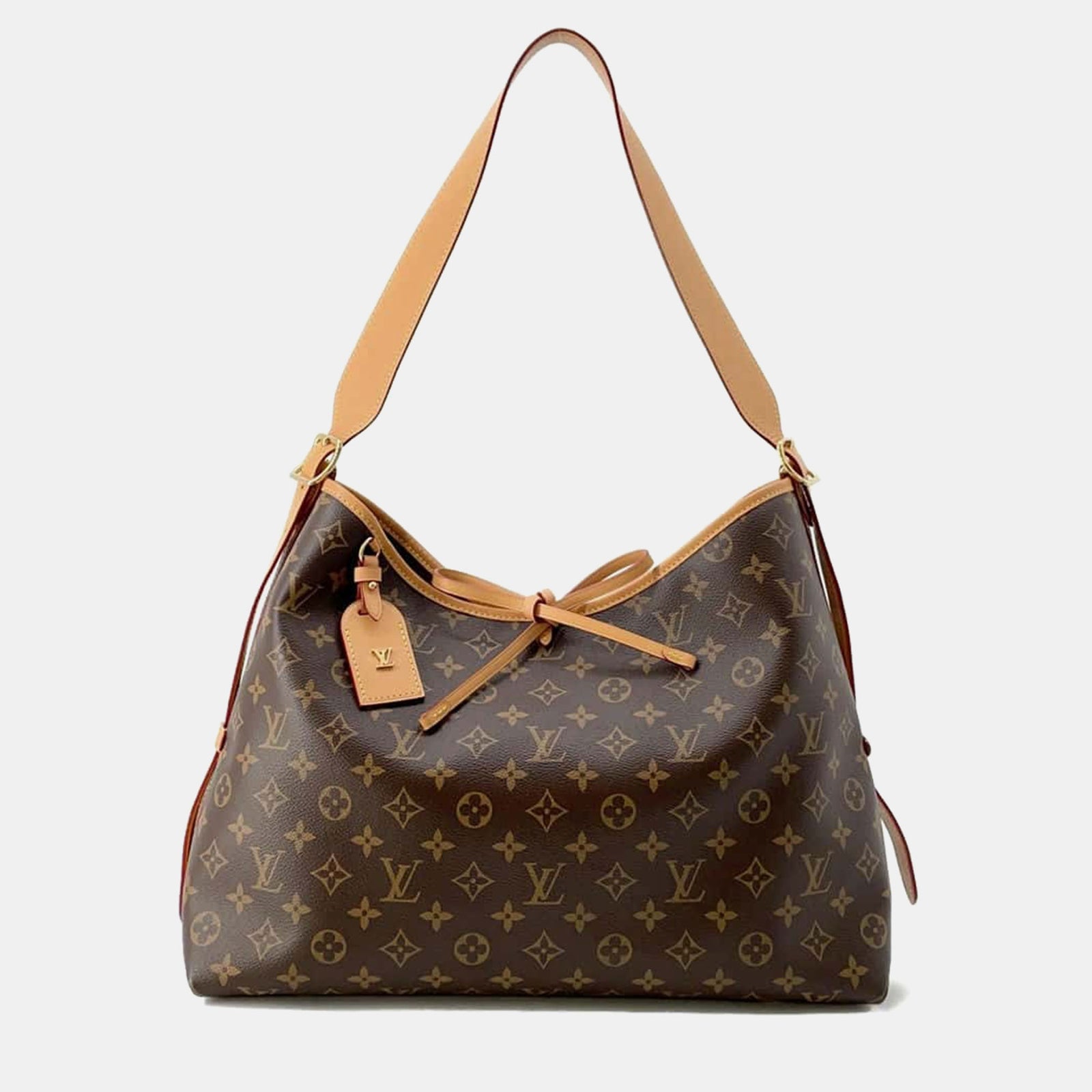 Louis Vuitton Bordeaux Monogram Carryall NM Tasche Größe MM