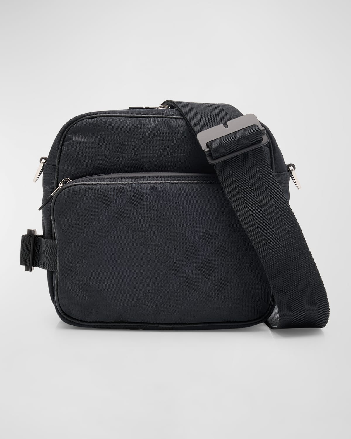 Burberry Sac bandoulière en jacquard à carreaux pour homme