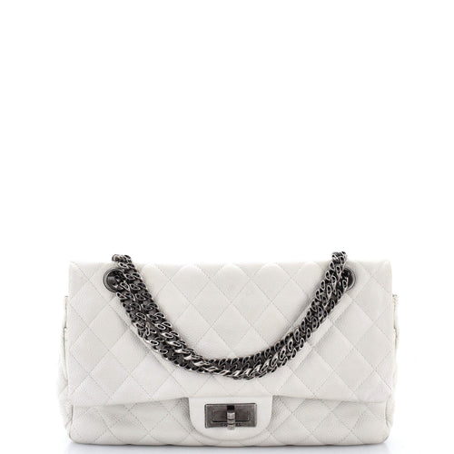 CHANEL Reissue 2.55 Flap Bag Quilted Caviar 225