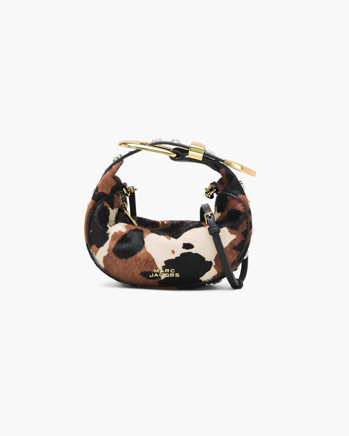 Marc Jacobs Marc Jacobs The Cow Haircalf Party Bag in Mocha Multi