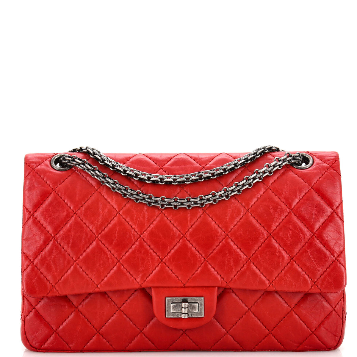Chanel CHANEL Reissue 2.55 Flap Bag Quilted Aged Calfskin 226
