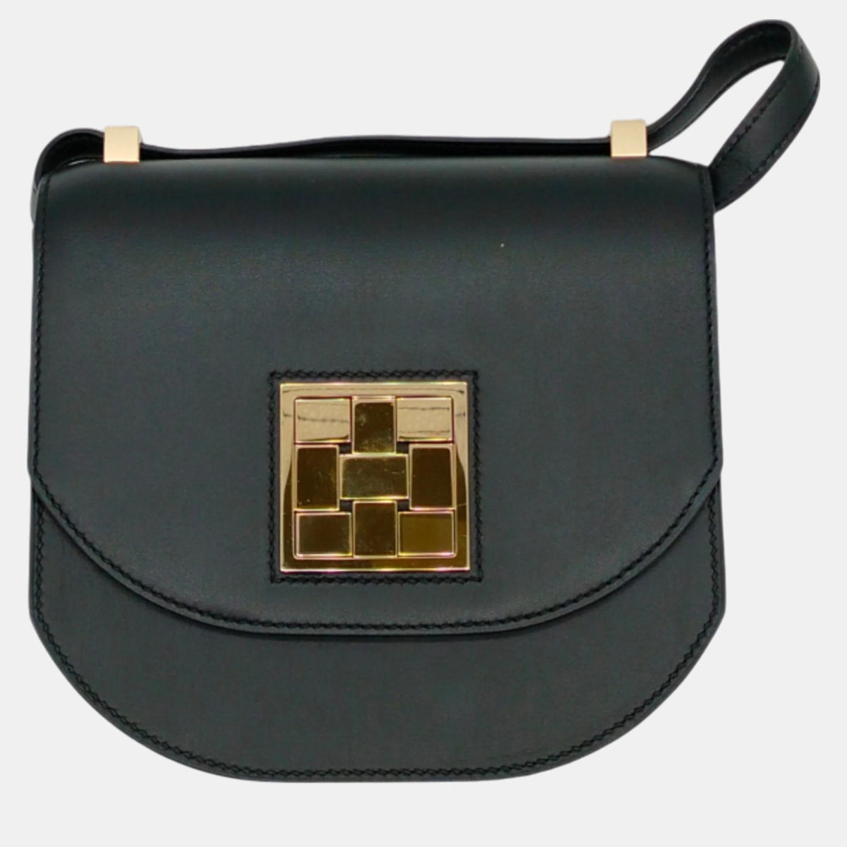 Hermès Veau Graine Monsieur 21 Mosaique Au 24 Shoulder Bag