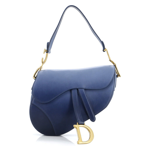 Saddle Handbag Gradient Leather Medium