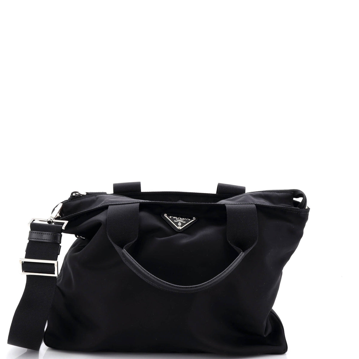 Prada PRADA Vela Convertible Tote Tessuto Small
