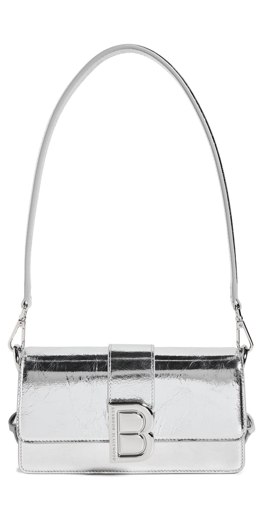 Brandon Blackwood Medium Nia Bag Silver One Size