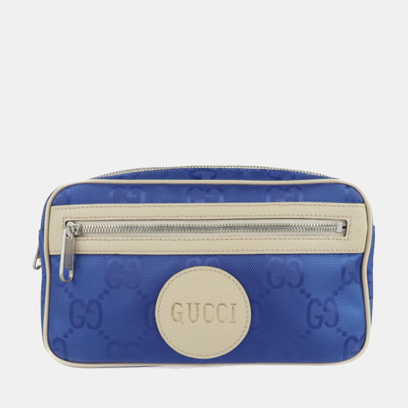 Gucci Blue GG Nylon Off The Grid Belt Bag