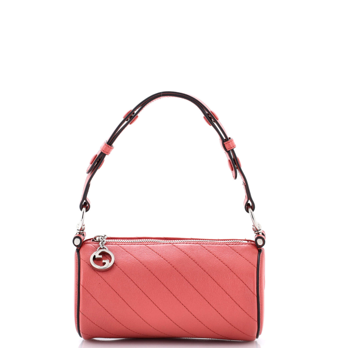 Gucci GUCCI Blondie Shoulder Bag Diagonal Quilted Leather Mini