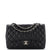 CHANEL Classic Double Flap Bag Quilted Caviar Jumbo