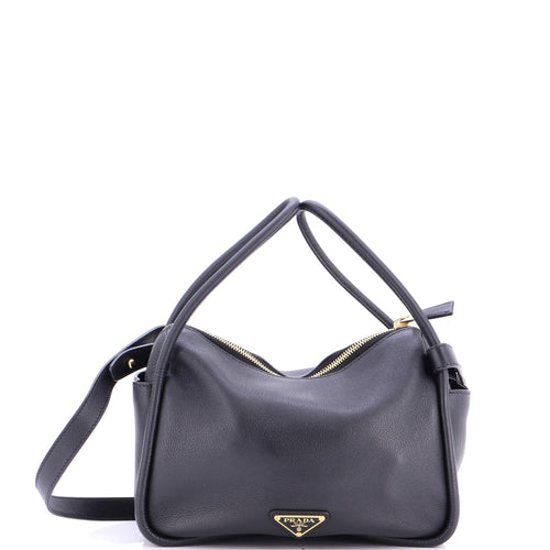 PRADA Darling Top Handle Bag Vitello Daino