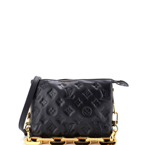 Coussin Bag Monogram Embossed Lambskin BB