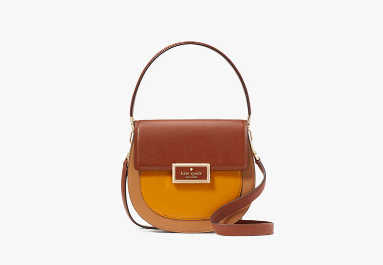 Kate Spade New York Sacoche de selle en cuir Saffiano colorblock Reegan