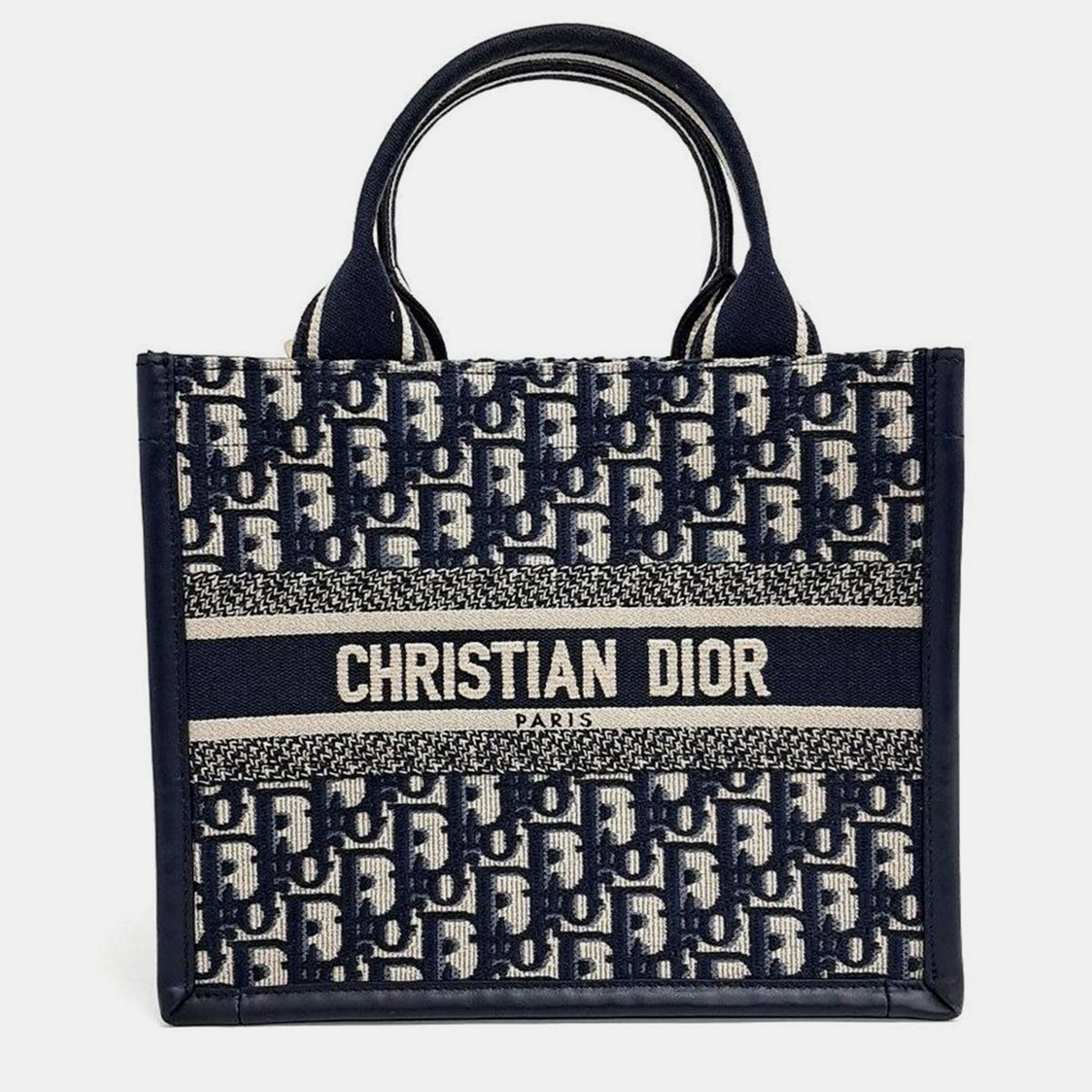 Dior Christian Oblique Book Tote Bag Small