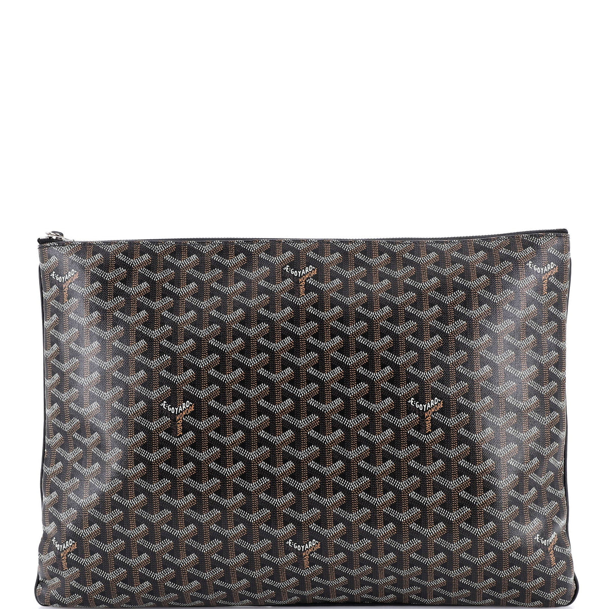 Goyard GOYARD Senat Zip Pouch Coated Canvas GM